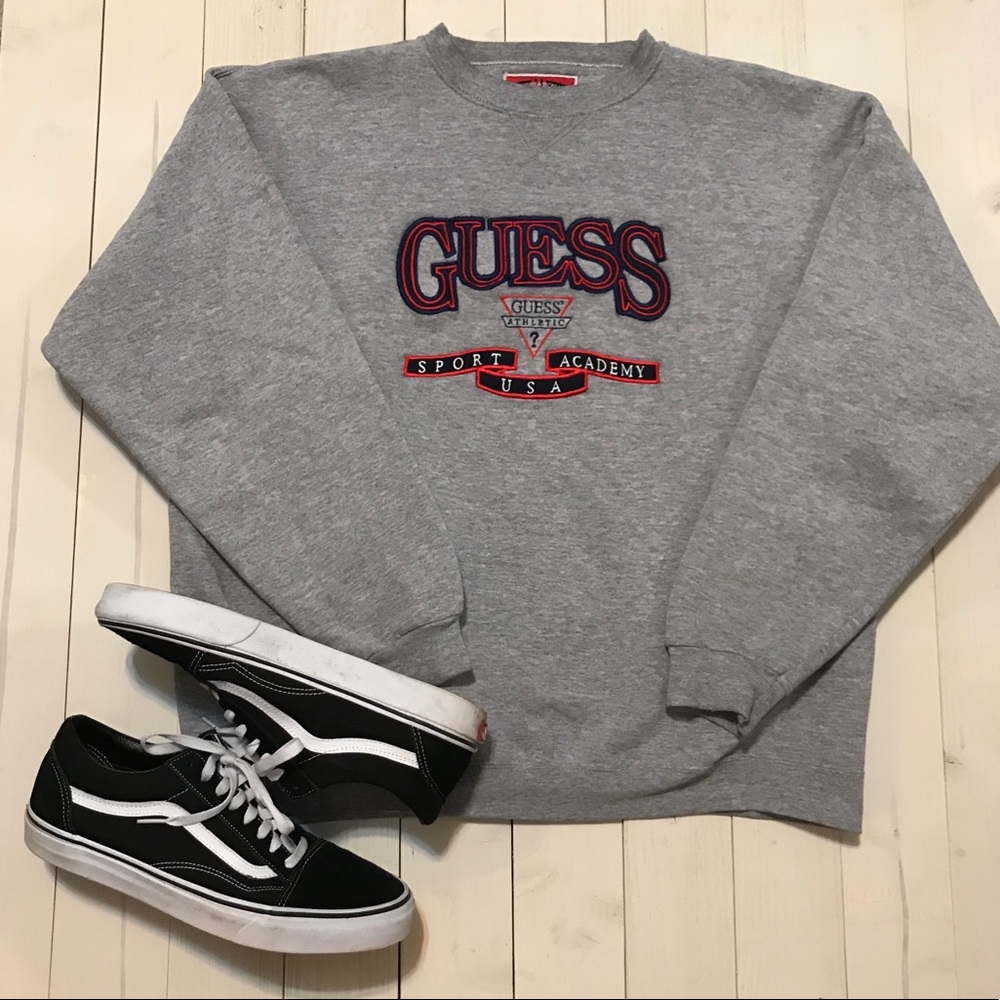 Vintage Guess Sweatshirt Large